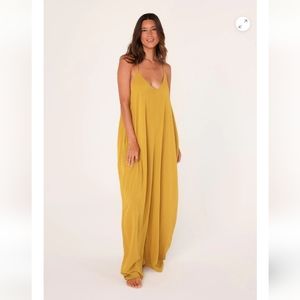Lovestitch Yellow Maxi Dress S